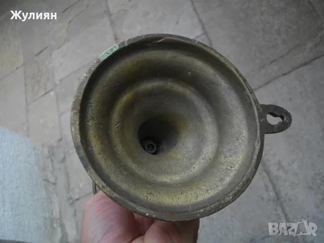 СТАР БРОНЗОВ СВЕЩНИК ЗА СТЕНА АПЛИК, снимка 7 - Антикварни и старинни предмети - 56038662