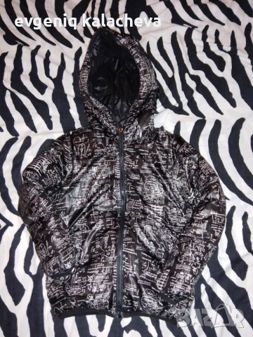 Детско двулицево, зимно яке, снимка 2 - Детски якета и елеци - 38673598