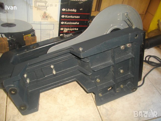 Нов Немски Профи Контурен Трион-Пълен Комплект-HERKULES DS405/1E-120W-127 mm, снимка 16 - Други инструменти - 40143764