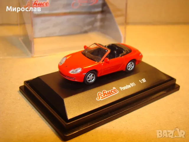 SCHUCO H0 1/87 PORSCHE 911 МОДЕЛ КОЛИЧКА, снимка 2 - Колекции - 48556965