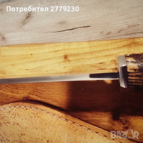Ловен много масивен нож от колекция , снимка 18 - Колекции - 50754843
