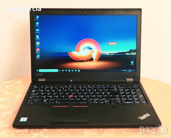 Lenovo ThinkPad P53/Core i7-9750H/16GB RAM/256GB SSD/Quadro T1000 4GB/15.6 FHD IPS работна станция, снимка 1 - Лаптопи за работа - 37673374