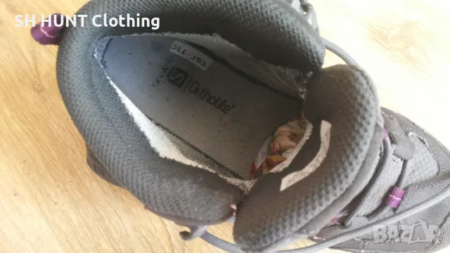 SALOMON LYNGEN MID GORE-TEX Women Kids Shoes EUR 36 2/3 / UK 4 дамски детски водонепромокаеми - 807, снимка 16 - Дамски боти - 47495422