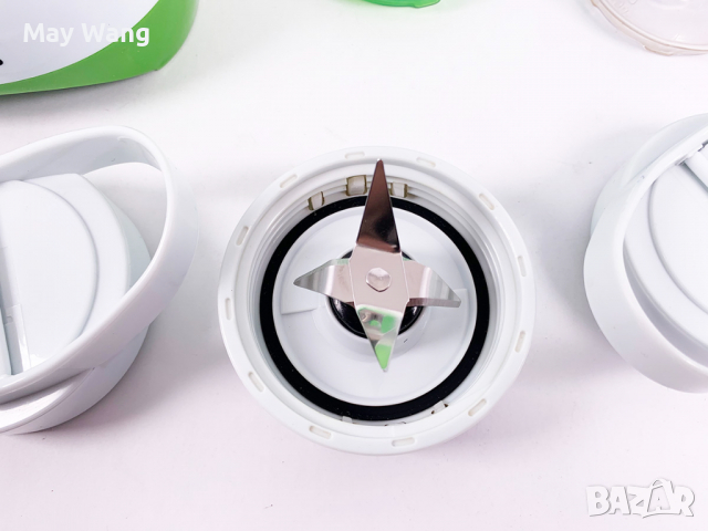 Блендер Russell Hobbs  Mix & Go Cool, 2 пластмасови контейнера, 300 W, 600 мл, като нов, снимка 4 - Блендери - 36273551