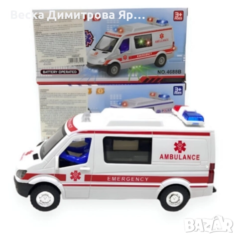 Линейка със звуци и мигащи светлини Bump & Go