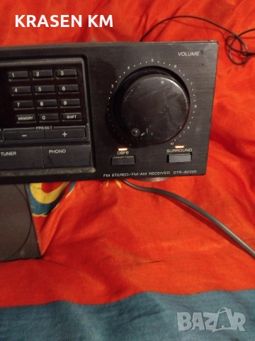 sony str av 220, снимка 3 - Ресийвъри, усилватели, смесителни пултове - 53633910