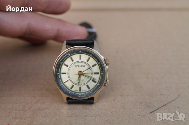 СССР мъжки часовник ''Полет'' звънец, снимка 2 - Мъжки - 42291094