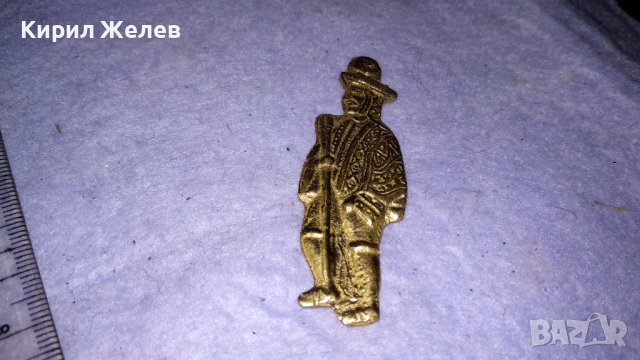 ПОЗЛАТЕНА МЕТАЛНА ФИГУРКА АРТ ВИСУЛКА ТРАДИЦИОНЕН СУВЕНИР от ПЕРУ 34574, снимка 7 - Колекции - 39061897