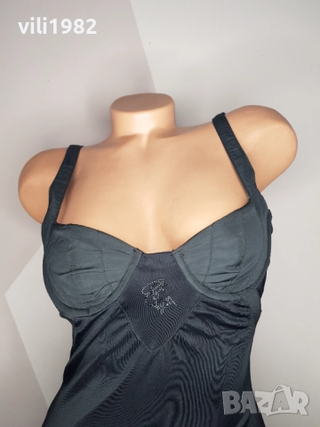 Guess by Marciano Оригинална Официална Дамска Дълга Черна Рокля, снимка 2 - Рокли - 52895577