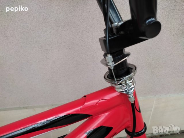 Продавам колела внос от Германия велосипед BMX AVIGO PREMIUM 20 цола дискови спирачки 140 спици, снимка 12 - Велосипеди - 34822920