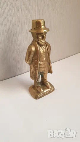 Бронзова фигура Lasse Gjutare Nora, снимка 4 - Антикварни и старинни предмети - 47391244