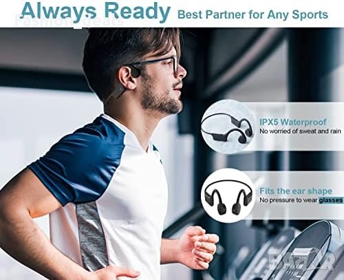 Нови безжични Bluetooth Спортни Слушалки за Бягане Тренировки Спорт Подарък, снимка 8 - Безжични слушалки - 41826197