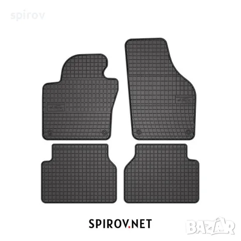 Гумени стелки VW Tiguan 5N 2007-2020, снимка 1 - Части - 55701263