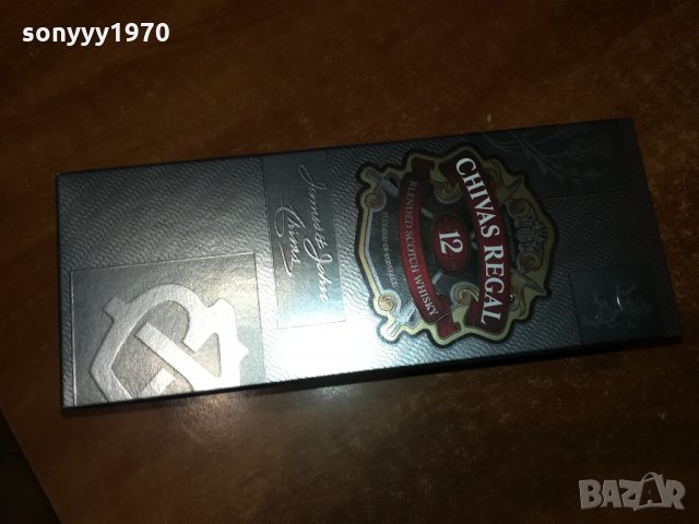 CHIVAS REGAL 12 YEARS- КУТИЯ ЗА КОЛЕКЦИЯ 1802221736, снимка 2 - Колекции - 35837553