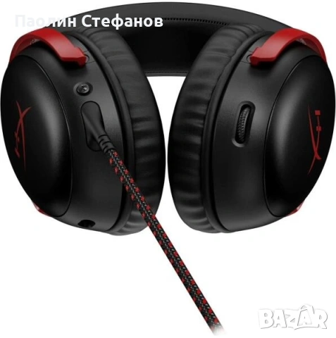 HyperX Cloud III Red Геймърски слушалки с микрофон / Чисто нови / Гаранция, снимка 2 - Слушалки за компютър - 53489990