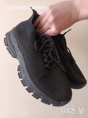 Дамски маратонки естествена кожа, 41 номер, Deichmann, Спиди/лично предаване