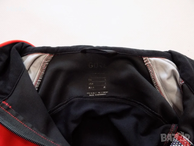вело горнище gore bike wear windstopper softshell джърси екип яке блуза елек худи мъжко оригинал L, снимка 6 - Спортни дрехи, екипи - 46669452