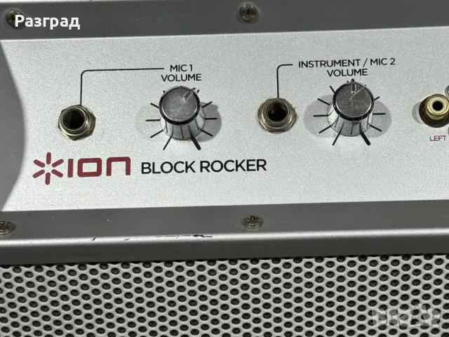 Колона караоке  ION BLOCK ROCKER, снимка 3 - Караоке - 50253247