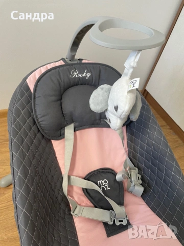 Бебешки шезлонг (ел. люлка), снимка 6 - Детски колички - 53685230