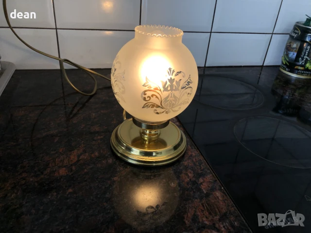 Маркова настолна лампа vintage, снимка 6 - Настолни лампи - 51320971