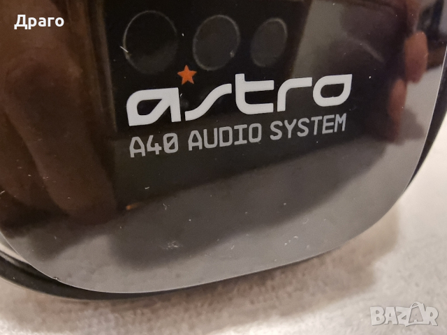 Гейминг комплект Astro - A40 + MixAmp , черен , снимка 2 - Друга електроника - 44660086