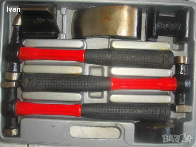 Нови Немски:Ръчен ТЕНЕКЕДЖИЙСКИ Комплект Наковални Чукове Комплект Мини Ръчни Инструменти Моделизъм, снимка 3 - Други инструменти - 41537882