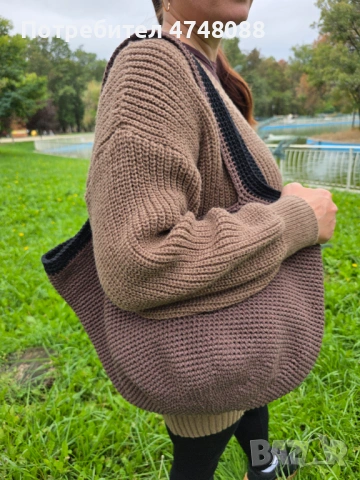 Плетена чанта. , снимка 3 - Чанти - 53618222