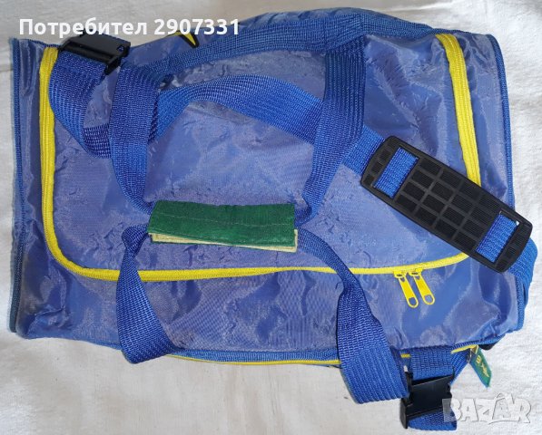 Спортна чанта Wilson. Размери 45 x 26 x 23 см, снимка 5 - Чанти - 41025741