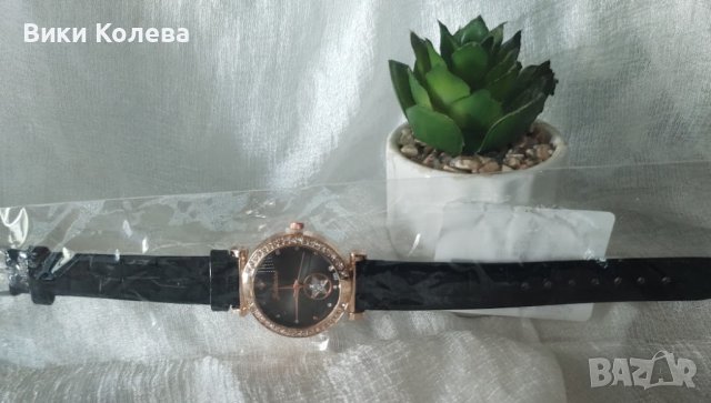Луксозен дамски кварцов часовник, снимка 3 - Дамски - 41646396