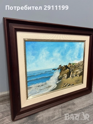 Картина с маслени бои, комплект от две, снимка 3 - Картини - 51778072