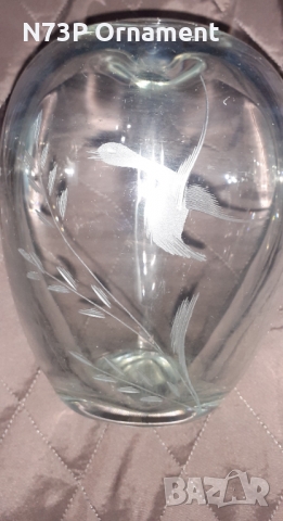 ХУБАВА СТАРА ВАЗА. РЪЧНА ИЗРАБОТКА. , снимка 4 - Антикварни и старинни предмети - 36104097