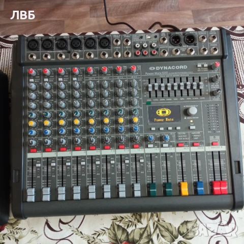 Миксер пулт с усилвател dynacord PM 600 3, снимка 1