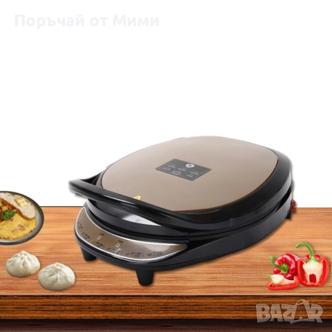 Мултифункционална компактна електрическа тостер машина / Напрежение: 220V; Мощност: 1100W; , снимка 4 - Тостери - 52209273