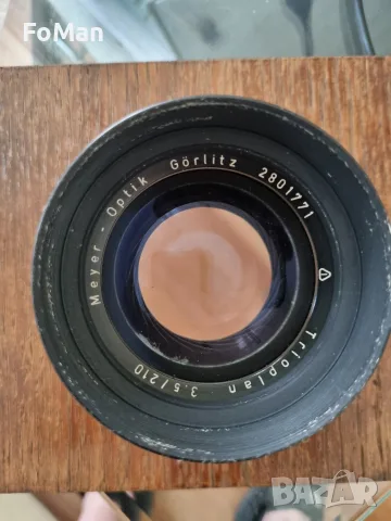 Обектив Meyer-Optik Görlitz Trioplan 3.5/210mm