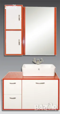 шкаф с огледало модел Доника 70см., снимка 5 - Огледала - 10838577