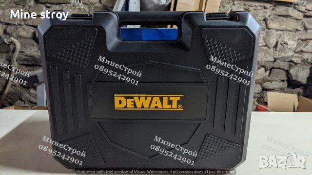 Акумулаторен ударен винтоверт DeWalt 24V 5Ah с 2 батерии Девалт 99част, снимка 7 - Винтоверти - 39785545