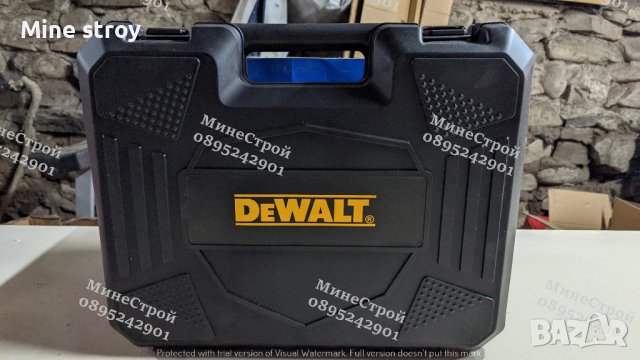 Акумулаторен ударен винтоверт DeWalt 24V 5Ah с 2 батерии Девалт 99част, снимка 7 - Други инструменти - 39785545