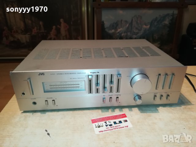 JVC A-X2 AMPLIFIER-MADE IN JAPAN 2002221003, снимка 5 - Ресийвъри, усилватели, смесителни пултове - 35850877