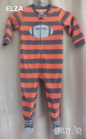 Памучни и поларени пижамки за 2 години, снимка 3 - Бебешки пижами - 51625633