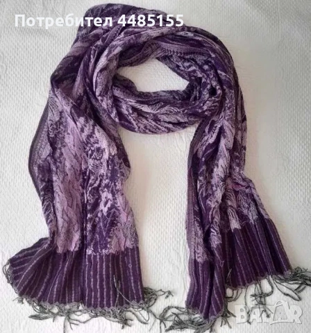 Красиви дамски шалове по 4 и 7 лв., снимка 10 - Шалове - 53086039