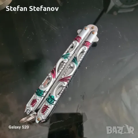 джобен нож пеперуда, снимка 3 - Ножове - 49435408