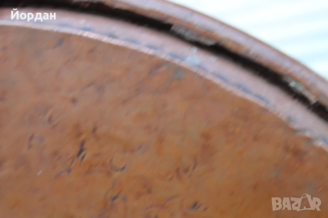 Стара медна тава от Османската империя , снимка 11 - Антикварни и старинни предмети - 51031524