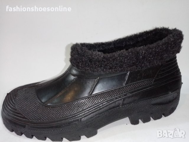 Мъжки евро галоши с топла вата,непромукаеми. Българско производство. 