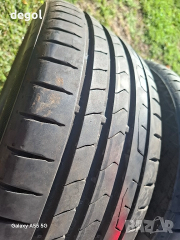 Continental Premium Contact7 225 45 17 91V Dot 5323 Забележки прочети!, снимка 5 - Гуми и джанти - 51561556