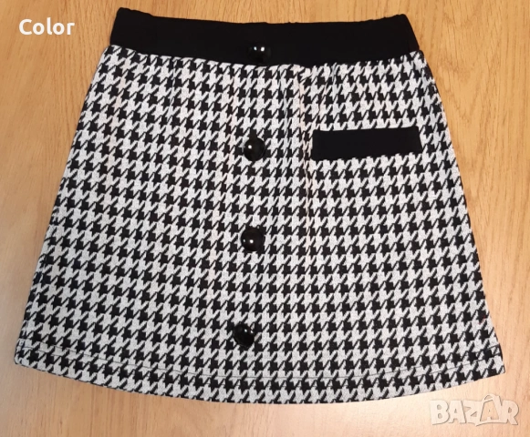 Детски комплект за момиче пепит-сако и пола, снимка 3 - Детски комплекти - 39350972