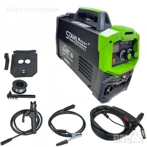 2в1 Телоподаващо Инверторен Електрожен 400А STAHLMAYER