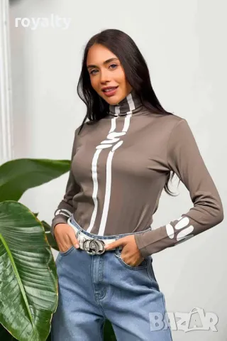 Дамски оформящи блузи Различни цветове , снимка 5 - Блузи с дълъг ръкав и пуловери - 49045694