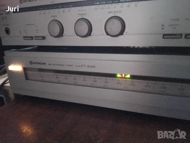 Hitachi ft 3400 тунер Made in Japan 1981 г., снимка 5 - Ресийвъри, усилватели, смесителни пултове - 52895593
