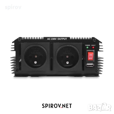 Инвертор на напрежение DC-AC 12V-230V 1000W, снимка 4 - Аксесоари и консумативи - 56230655