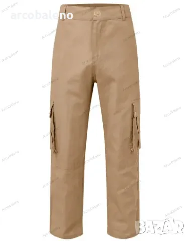 Мъжки свободни ежедневни прави карго панталони с няколко джоба, 5цвята , снимка 13 - Панталони - 47792981